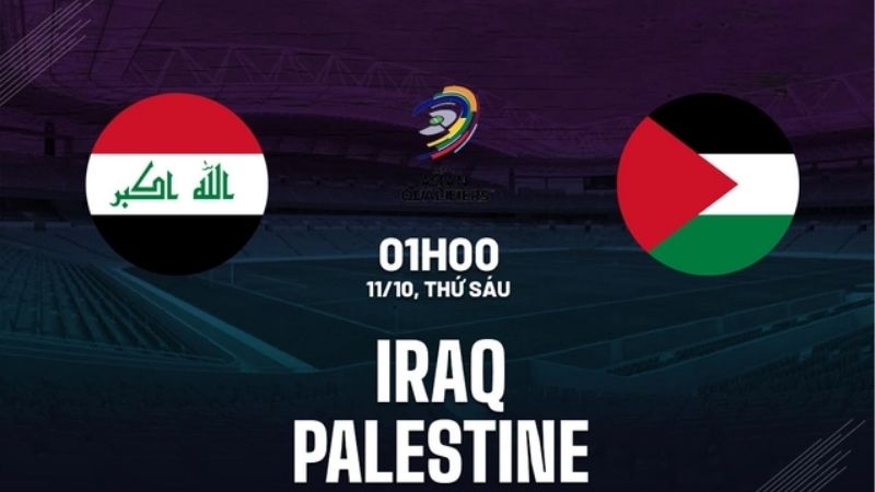 Nhận định bóng đá Iraq vs Palestine 1h00 ngày 11/10 (Vòng loại World Cup 2026) 2 Nhận định bóng đá Iraq vs Palestine 1h00 ngày 11/10 (Vòng loại World Cup 2026)